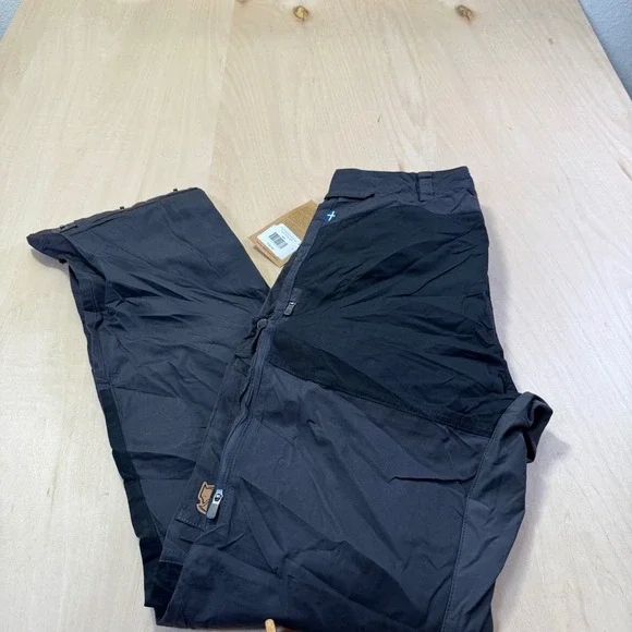 Fjallraven Vidda Pro Ventilated Trousers Mens 30 Dark Grey Black F87178 NWT